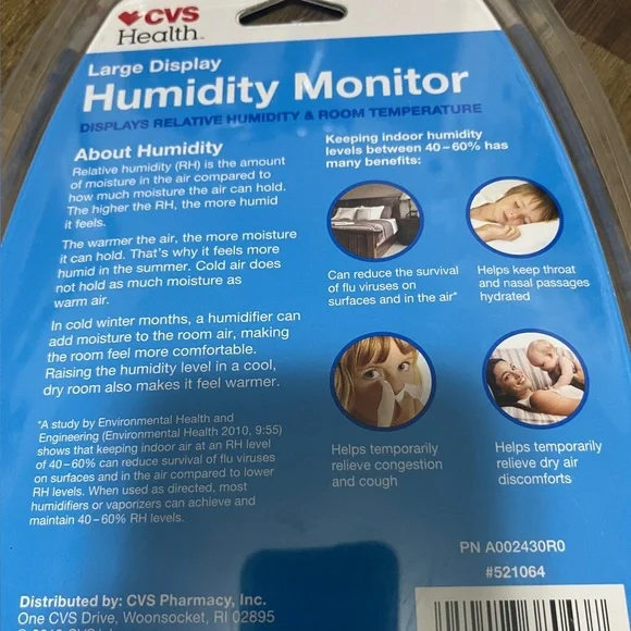 Large Display Humidity Monitor - Picture 4 of 4